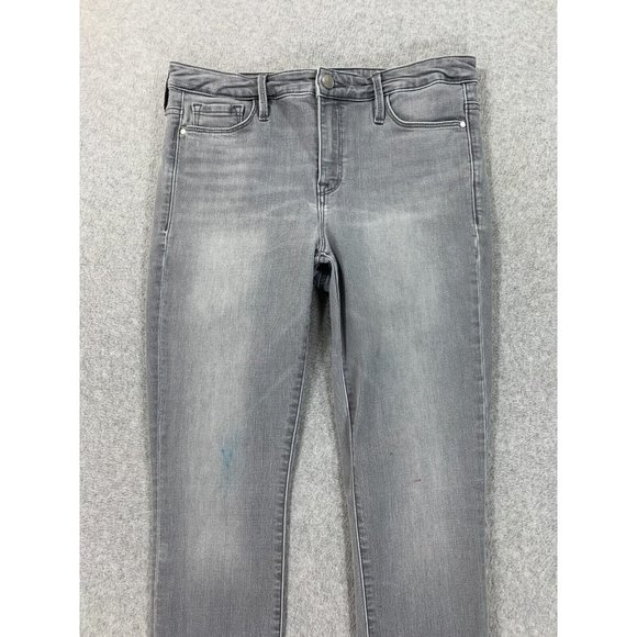 Athleta Sculptek Stretchy 5 Pocket Jeans Pants (Women's Size 8) Gray - Picture 2 of 15